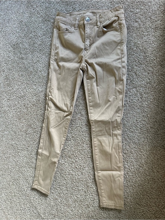 American Eagle Outfitters Pants - American Eagle Outfitters Beige Skinny Pants